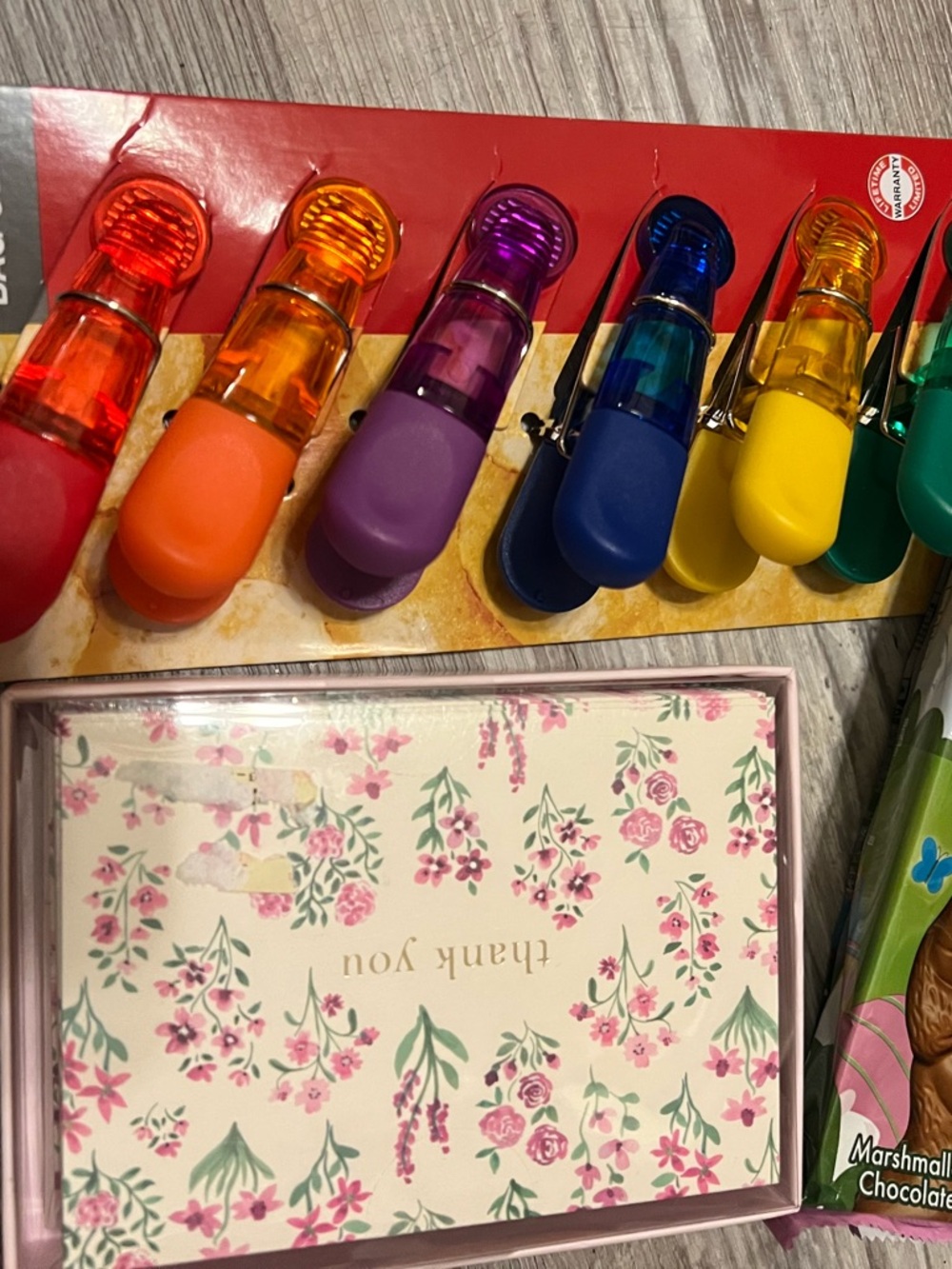 Multi-Color Party Clips - Set of Assorted Colored Clips